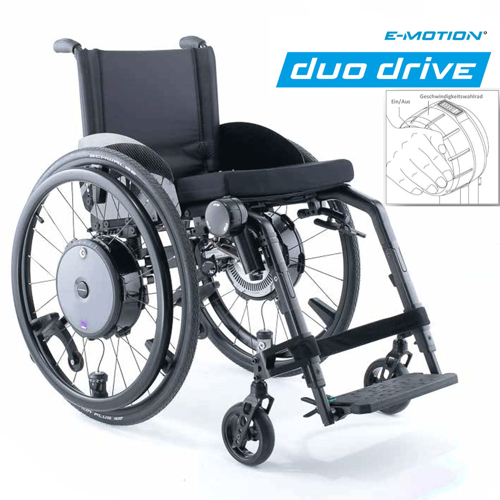 Alber E-mtion Duodrive Funktionsweise Bedieneinheit