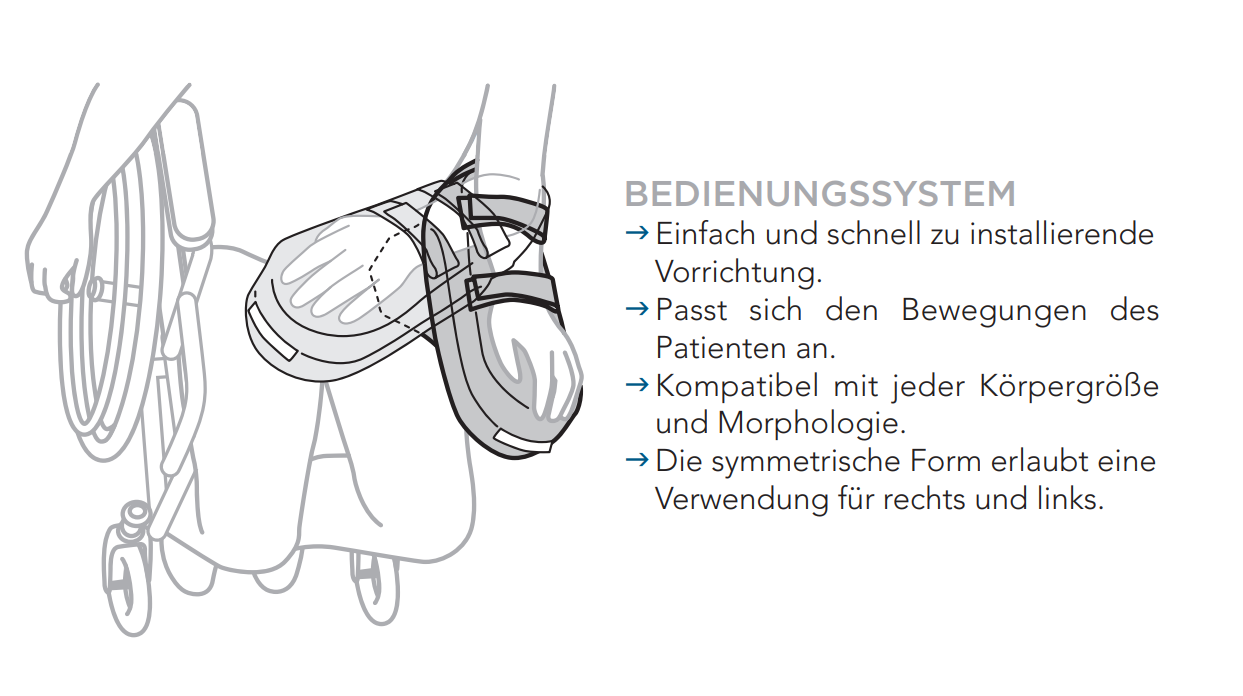 Position Armlagerung anpassbar