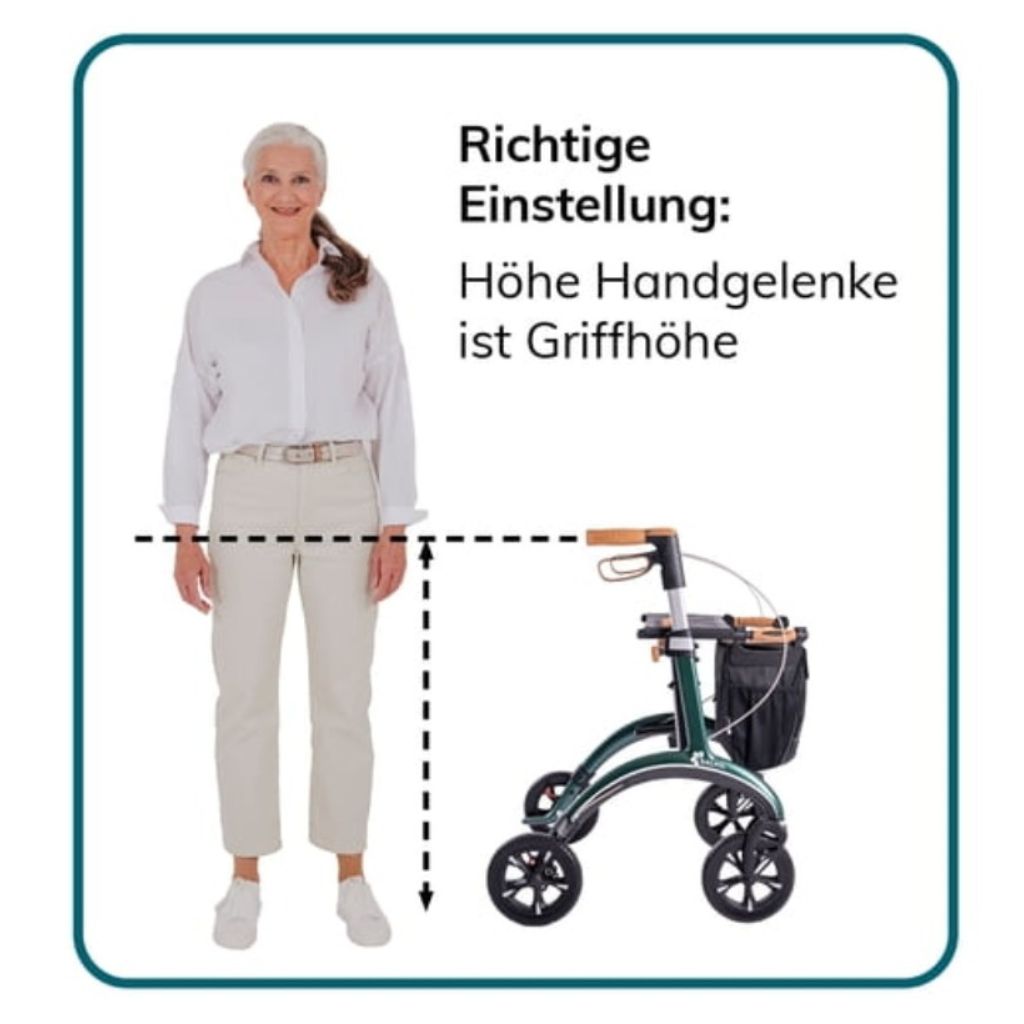 Griffhöhe einstellen