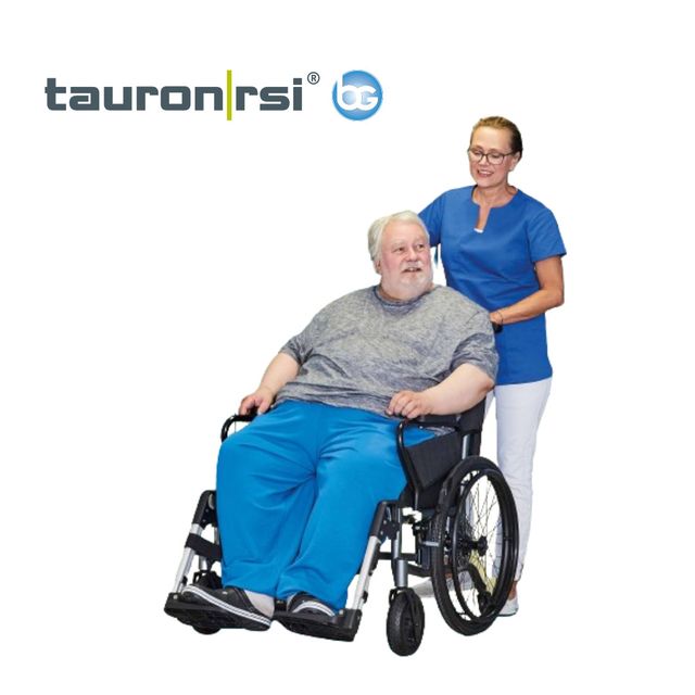 Dietz TAURON I RSI XXL Rollstuhl, Sitzbreiten 60 bis 75cm möglich, Sitztiefen 36 bis 48cm, bis 250kg Personengewicht