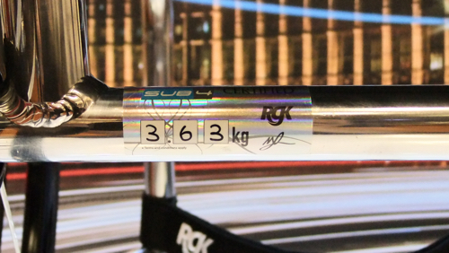 RGK Tiga Sub4 Gewicht