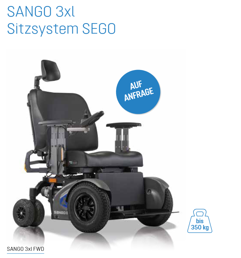 sango 3xl bis 350kg Elektrorollstuhl