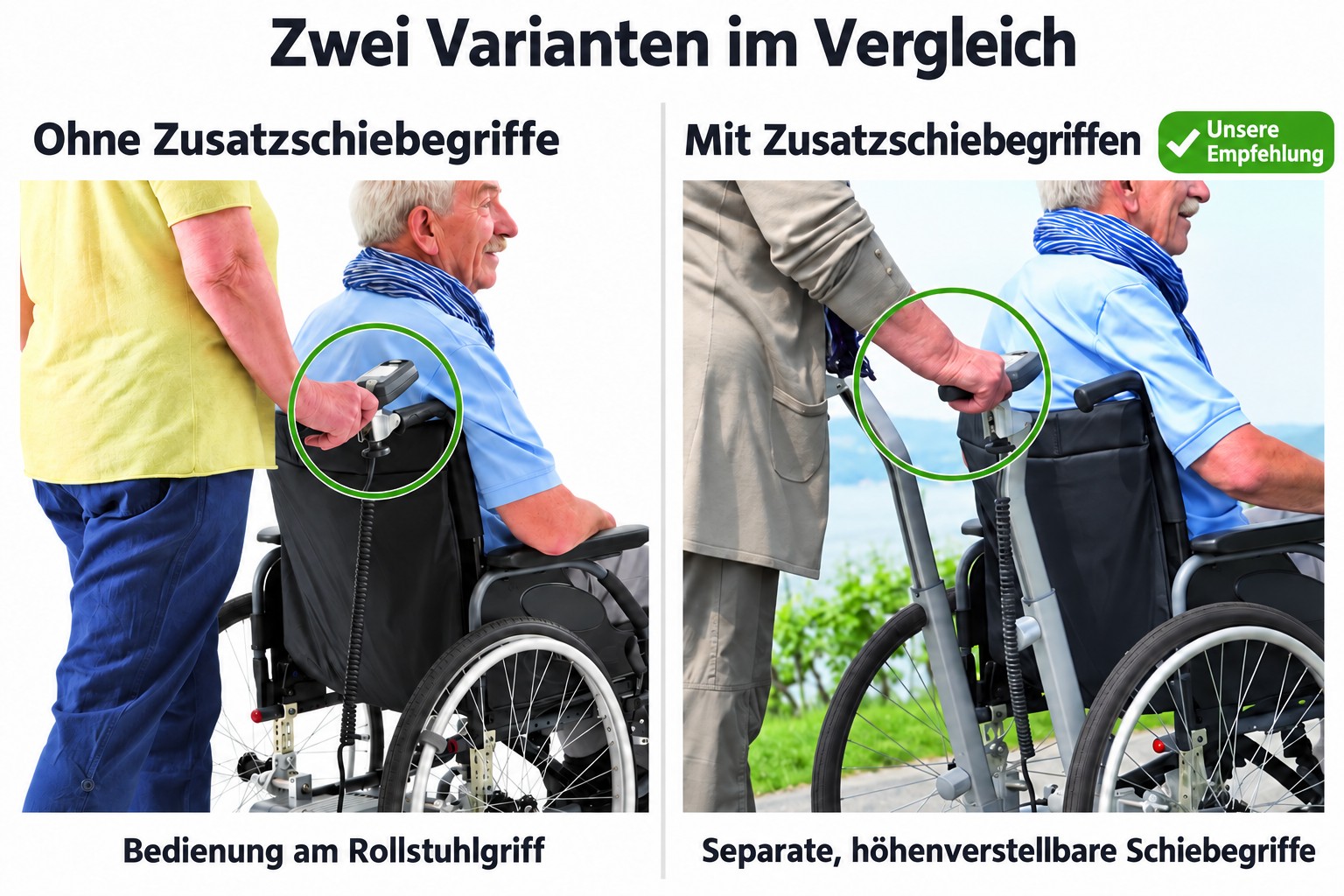 Viamobil Schiebegriffe