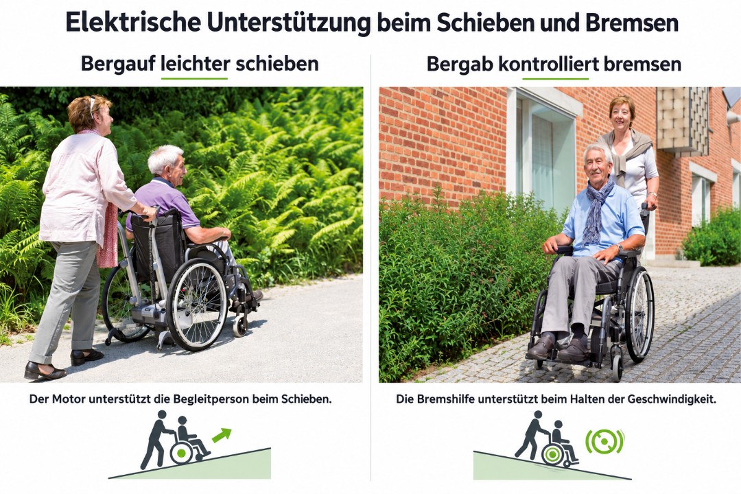 Brems und Schiebehilfe V25