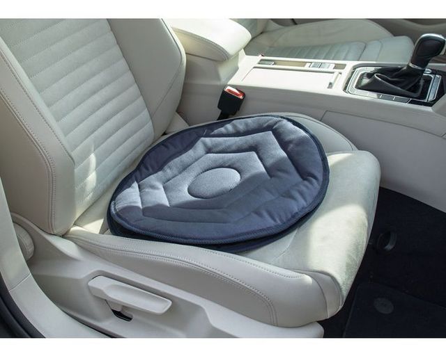 1 Stück 360 Grad Drehung Kissen Autositz Schaum Mobilitätshilfe Stuhl Sitz Drehkissen  Drehkissen Drehbar Auto Memory Foam Matte