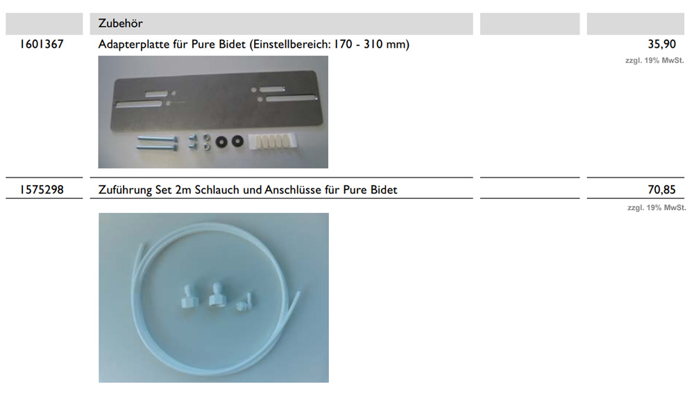 Aquatec Pure Bidet V2, WC-Aufsatz Mit Wascheinrichtung Mit Reinigungsdüse Und Warmluftrockner, Licht, Beheizbare Sitzfläche, Elektrischer Spül-Toilettensitz -Coloplast Verkaufsgeschäft Aquatec Pure Bidet Zubehoer
